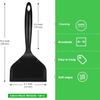 Wide Silicone Spatula Shovel Turner Nonstick Fried Shovel Fish Spatula Silicone Wide Flexible Turner for Nonstick Cookware Egg