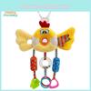 Krebs Hühnchen Schmetterling Babyrassel Mobile Plüsch Hängespielzeug für Kinderbett und Kinderwagen