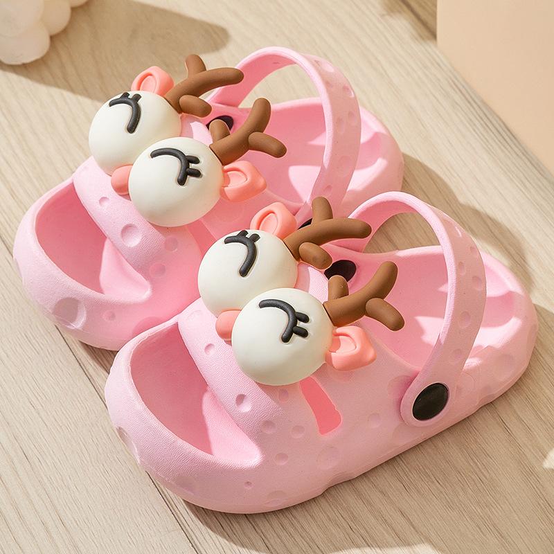 Summer Children s Flip-flops Boys and Girls Stepping on Sense Baby Non-slip Soft Bottom Indoor Bath Parents and Kid s Flip-flops 22