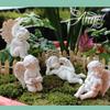 5 Stück/Set Neuer Engel Stecker Garten kleines Mädchen Harz Blume Einsatz Dekoration Mikrolandschaft Garten Statue Ornament
