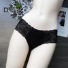 Women's Lace Underwear Seamless Low Waist Briefs Soft Stretchy No Show Bikini Panties Female Invisible Slip Underpants