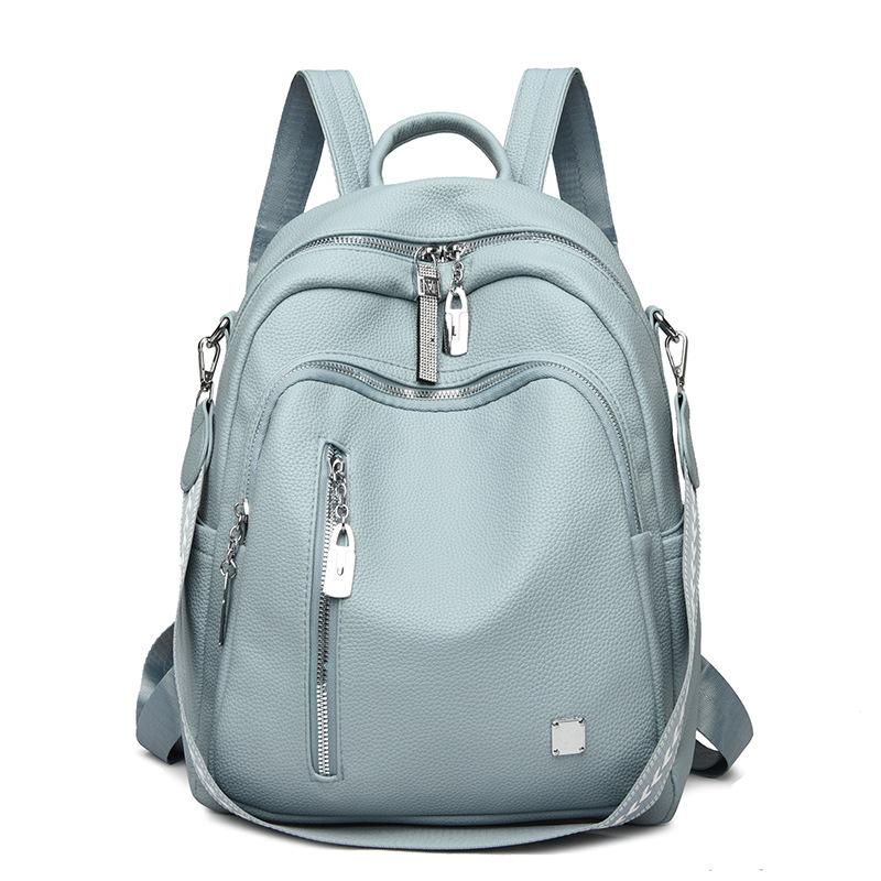 Large-capacity Double-shoulder Bag - Women's Versatile Travel Backpack with Multi-functional Single Shoulder Strap