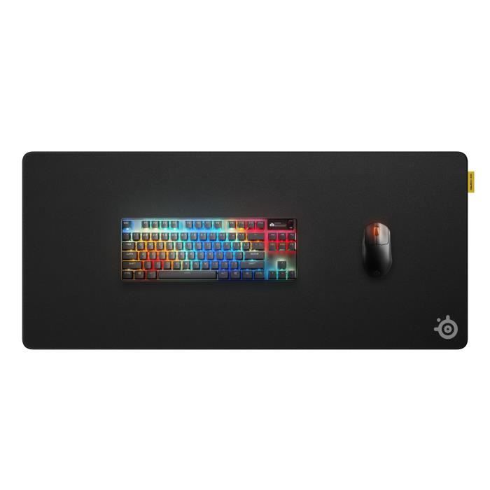 Tapis de souris gaming - steelseries - qck performance xl - précision - 900 x 400 mm