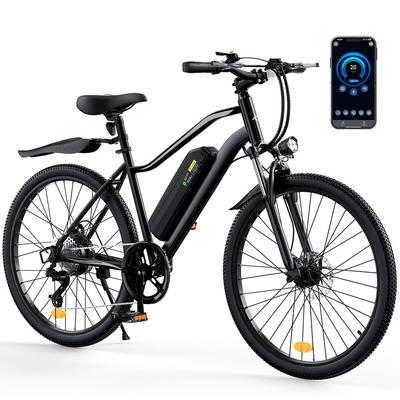 IScooter EB3S Elektrické kolo Motor 350W Baterie 36V15Ah Městské E-kolo Max. rychlost 35 km/h 26'' Elektrické kolo pro dospělé