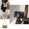 Trendy Summer Fashionable Shoulder Bag With Unique Chain Design Perfect For Daily Use