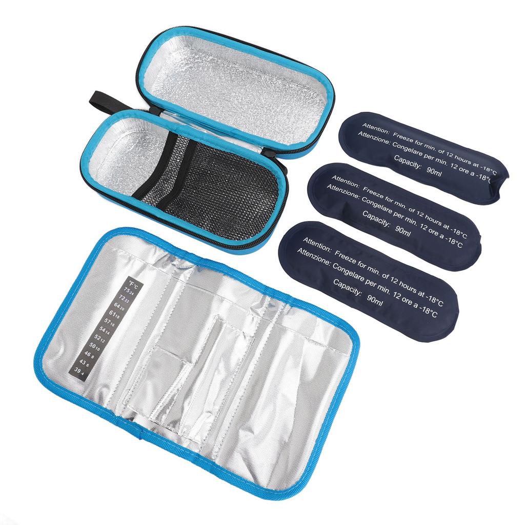 Insulin Cooler Bag Multipurpose Portable Lightweight Diabetic Insulated Bag for Insulin Pen