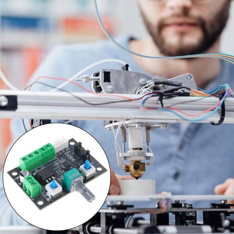 12V-24V Stepper Motor Driver Controller Speed Regulator PWM Pulse Signal Generator Module Stepper Motor Control Module