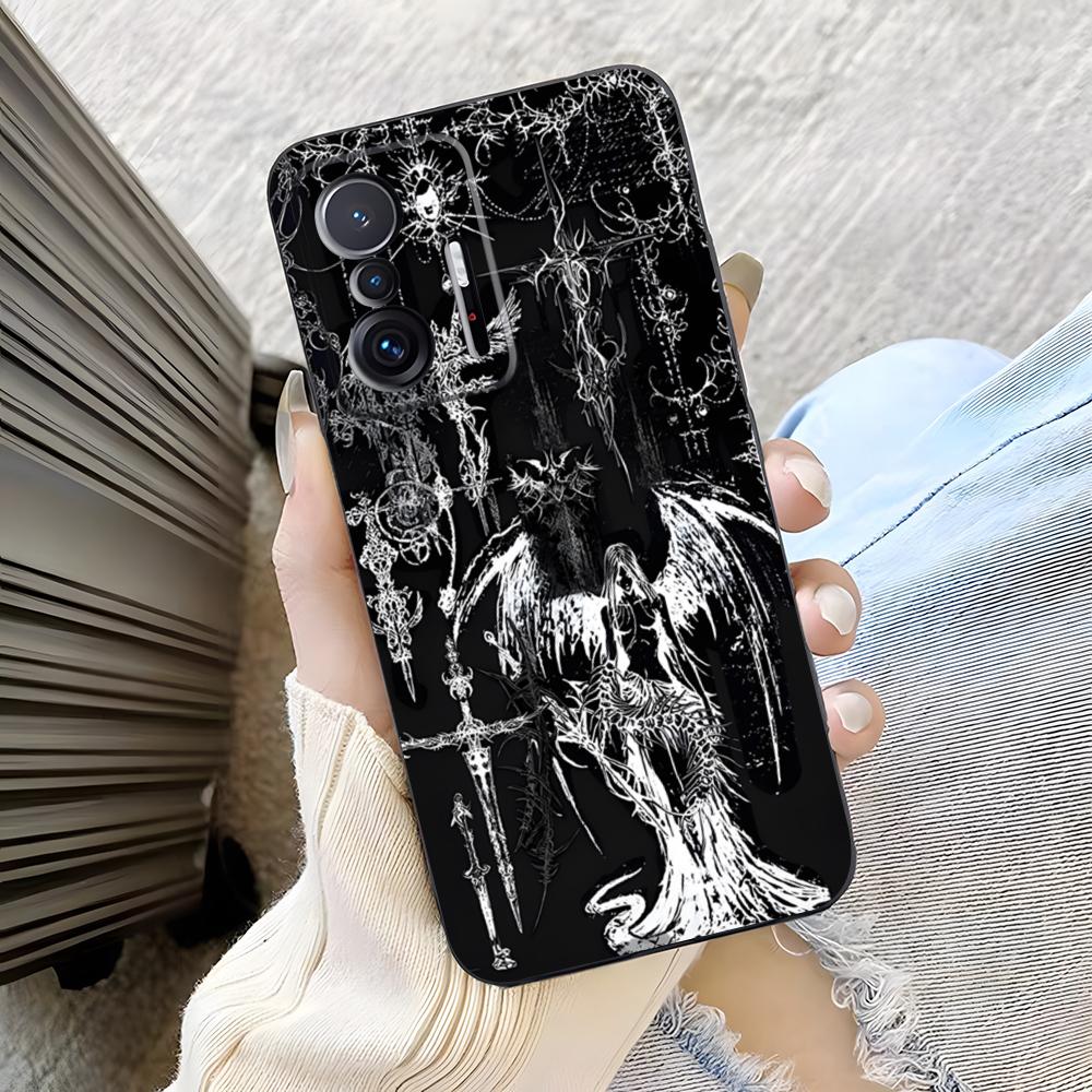 Demon Angel Phone Case For Xiaomi Poco M7 M6 M5 M4 4g 5g F7 F6 X7 X6 X5 Ultra Pro Silicone Cover