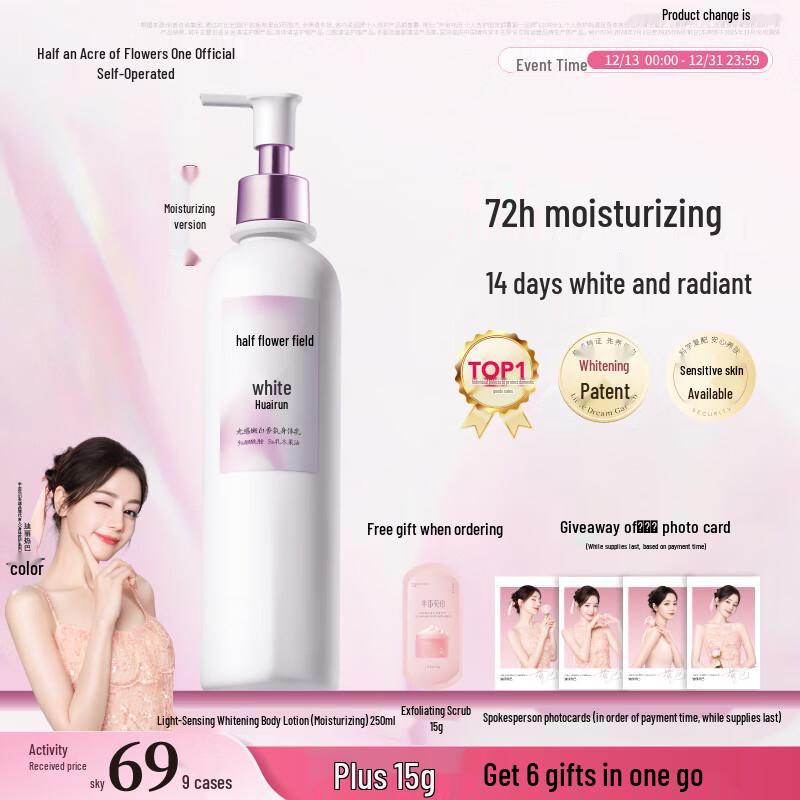

Banmutian Luminous Whitening Scented Body Lotion