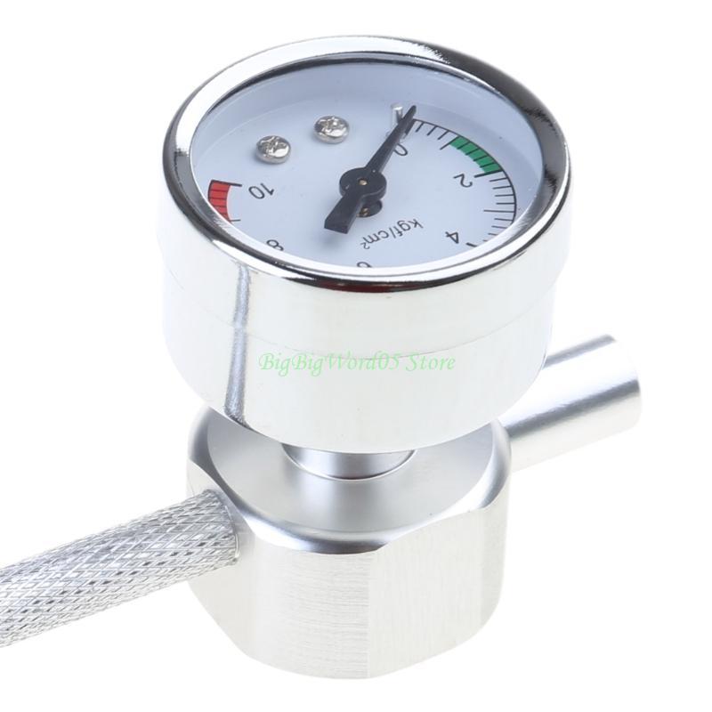 24TE Aquarium DIY CO2 System Generator Bubble Counter Plants Diffuser with Solenoid for Valve Fish for Tank Regulator