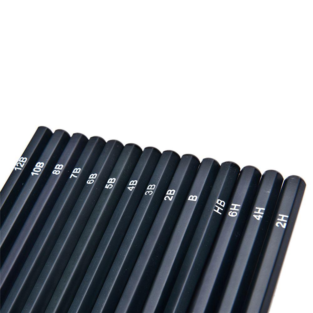 5B 6B 10B 12B 1B Students Drawing Pencil Set HB 2B 6H 4H 2H 3B Professional Sketch Painting Pencils
