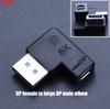 8K 60Hz Displayport DP 1.4 Kabeladapter 90 Grad 4K 144Hz Display Port Stecker auf Mini Displayport PC Computer Buchse Konverter
