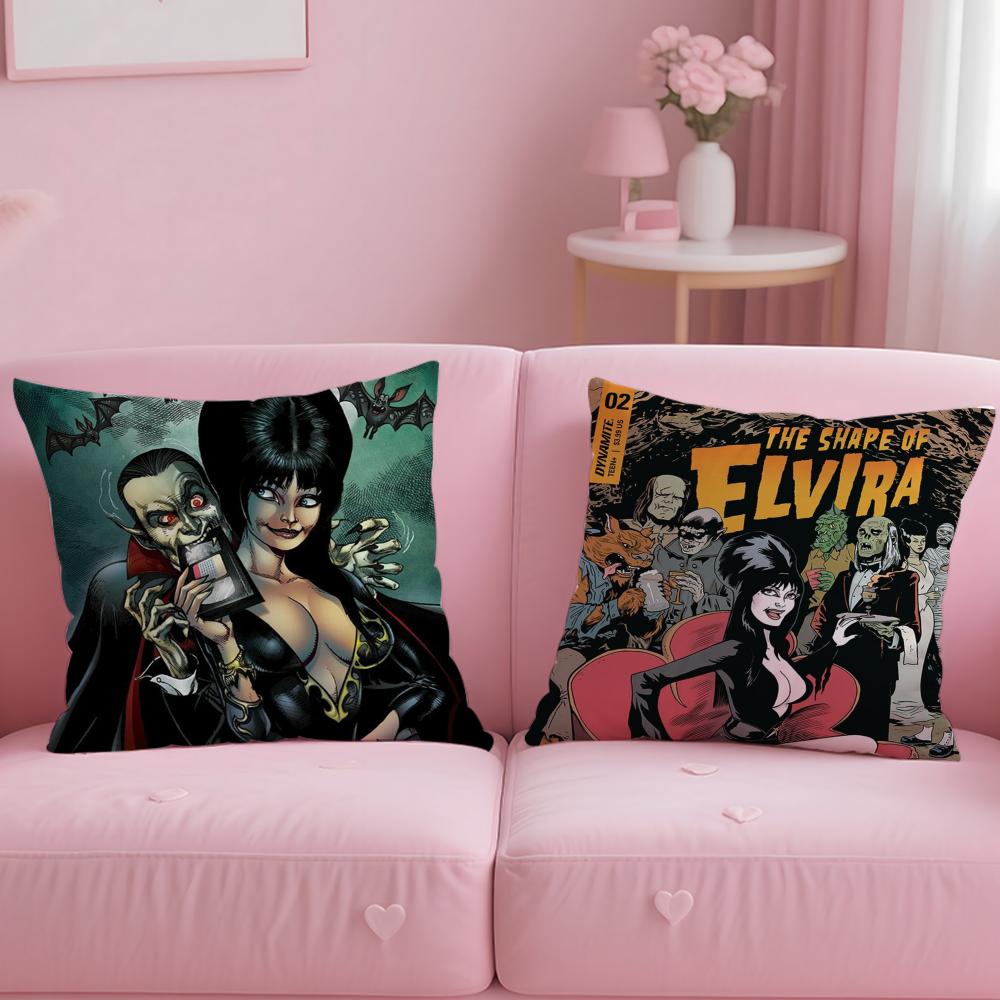 E-ElviraS Mistress Dark Cushion Cover Comfortable Reversible Pillow Cover Ideal for Car Sofa Bedroom & Beyond