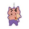 Toshin Pack Key Holder, Crayon Shin-chan, White, Package: W 3.7 X H 5.1 Inches