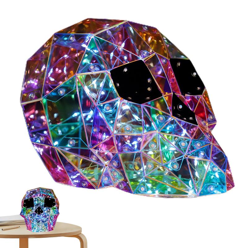 

Halloween Color Changing Decor Spooky Skeleton Decoration Halloween Led Lights Decor Funny Color-Changing Halloween Ornaments CHINA