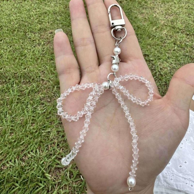 Stylish Star Keychain for Women Girls Phone Charm Cute Keyring Bag Pendant Fashion Accessory for Bag Purse Backpack