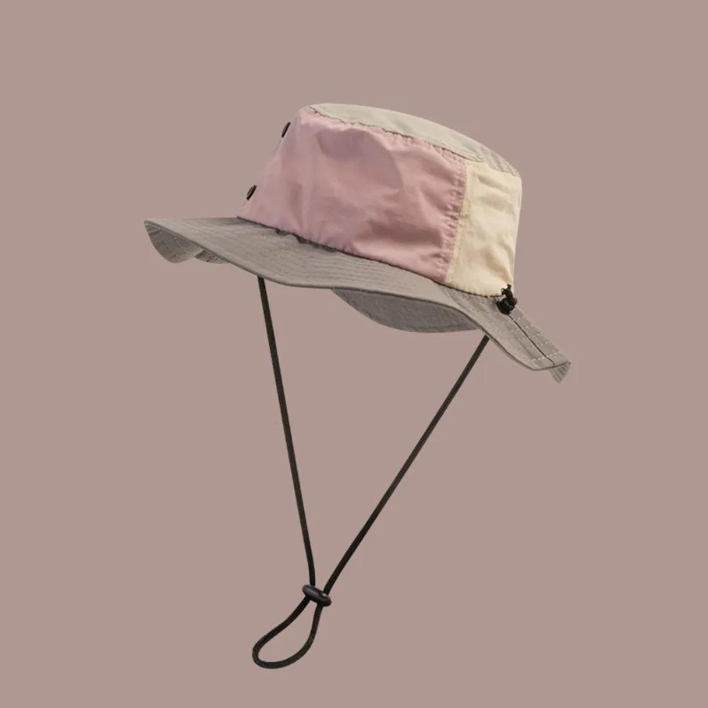 

Trendy Fashion Bucket Hat - Anti-UV Waterproof Adjustable, Suitable for Fishing & Beach, Ideal Gift One Size серый