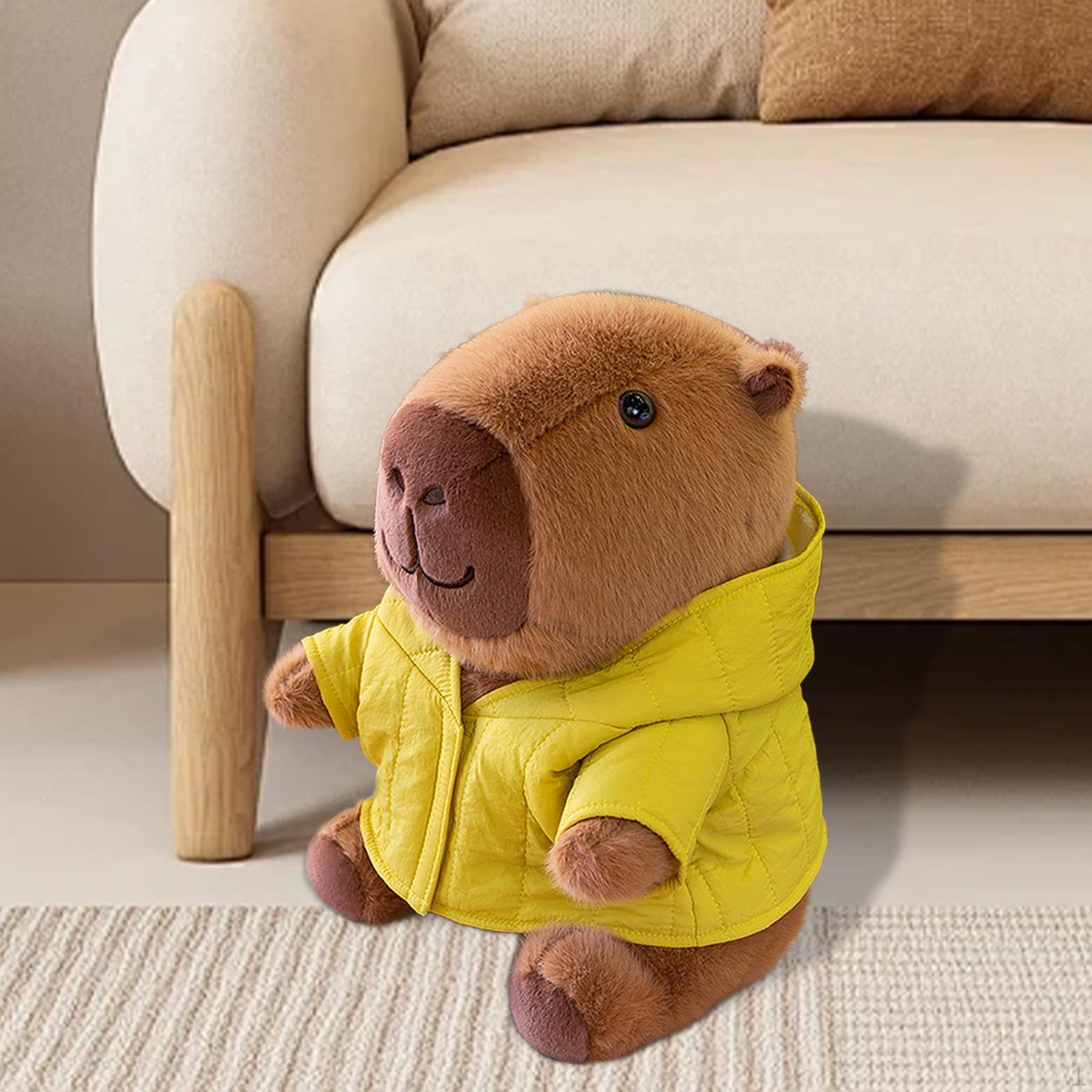 

Капибара плюшевая игрушка кукла реалистичное украшение для дома 50 см милое чучело животного Cotton Clothes