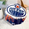 Energetic Oilers Team Spirit Umbrella 8-Frame for Travel, Camping, Casual Lightweight Portable Umbrella, Essential for Every Family Holidays Gift