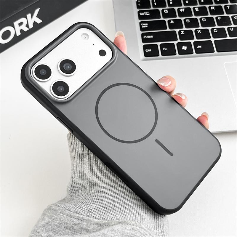 Official Matte Magnetic Hard Case for For Iphone 17 Air 16 14 1 Plus 13 12  Pro Max Phone For  Wireless Charging Armor Cover