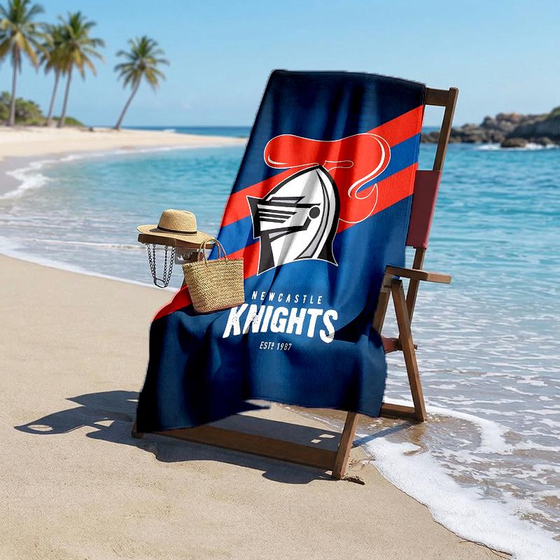 Knights Fashion Beach Towel: Ideal for Summer Adventures Soft, absorbent and quick drying suitable for swimming and bathing