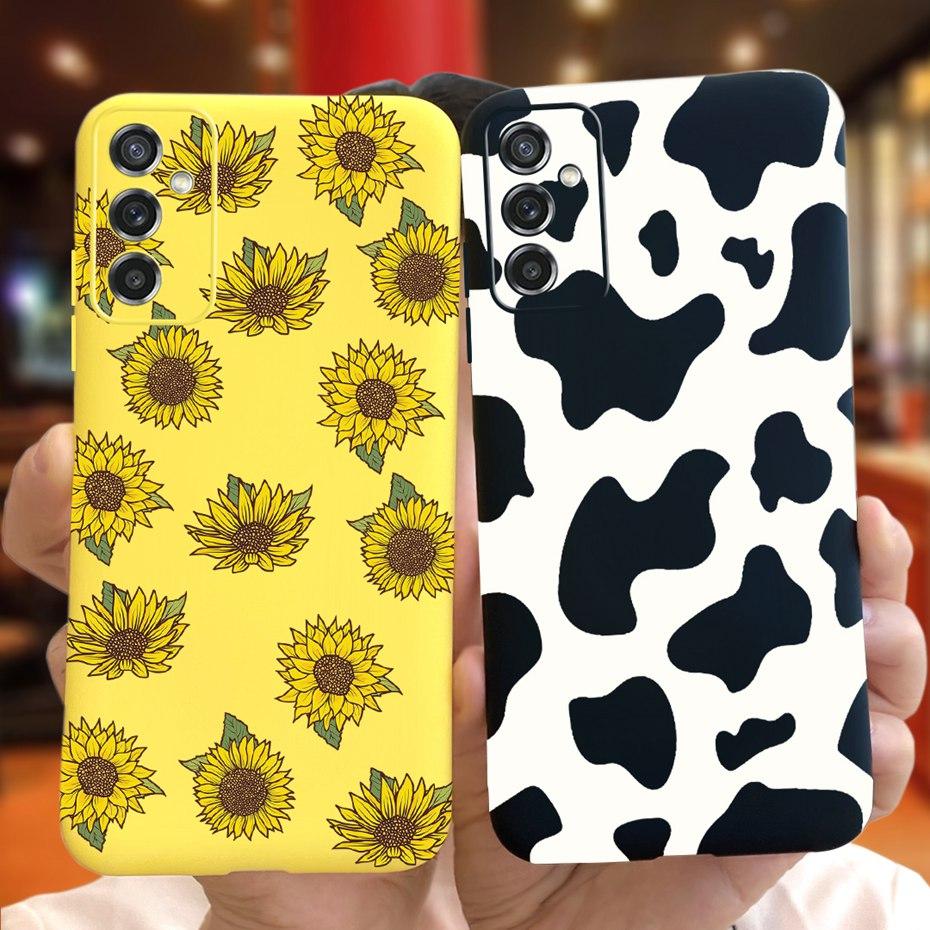 For Samsung Galaxy M52 5G Case Silicone Cute Cartoon Phone Cases For Samsung M52 M 52 SM-M526B Soft TPU Back Cover Fundas