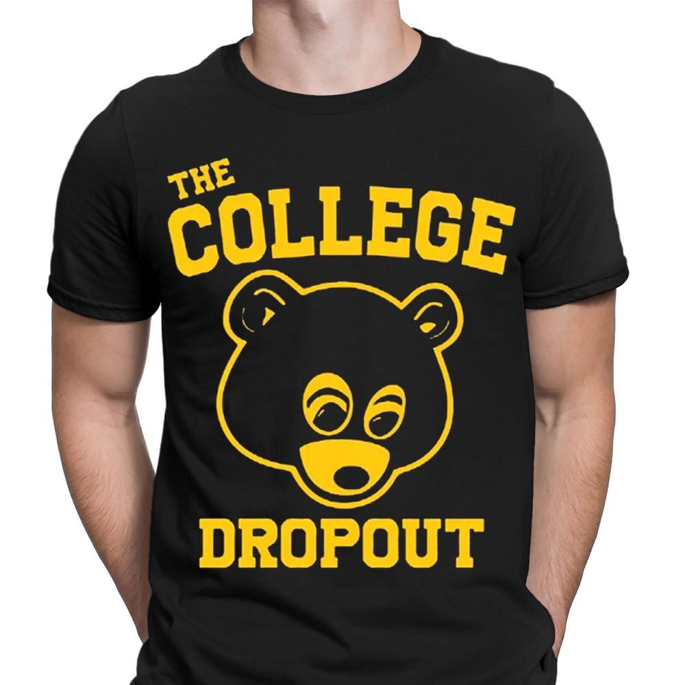 

Альбом хип-хоп музыки The College Yellow Dropout Музыкант Мужские Женские Футболки #D 4XL