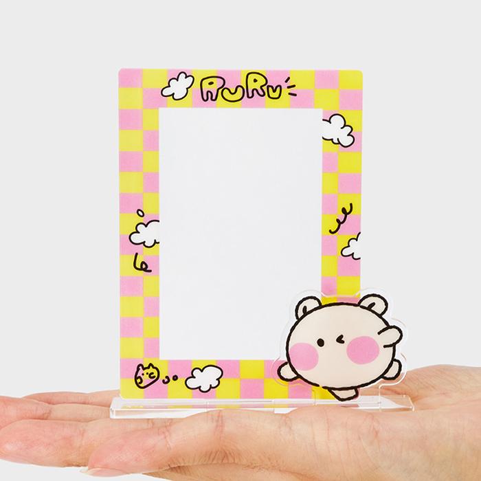 Line Friends TRUZ RURU MININI Acrylic Photocard Stand