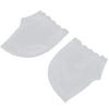 Silicone Heel Sleeve for Foot Care Elastic & Pain Relief White Color