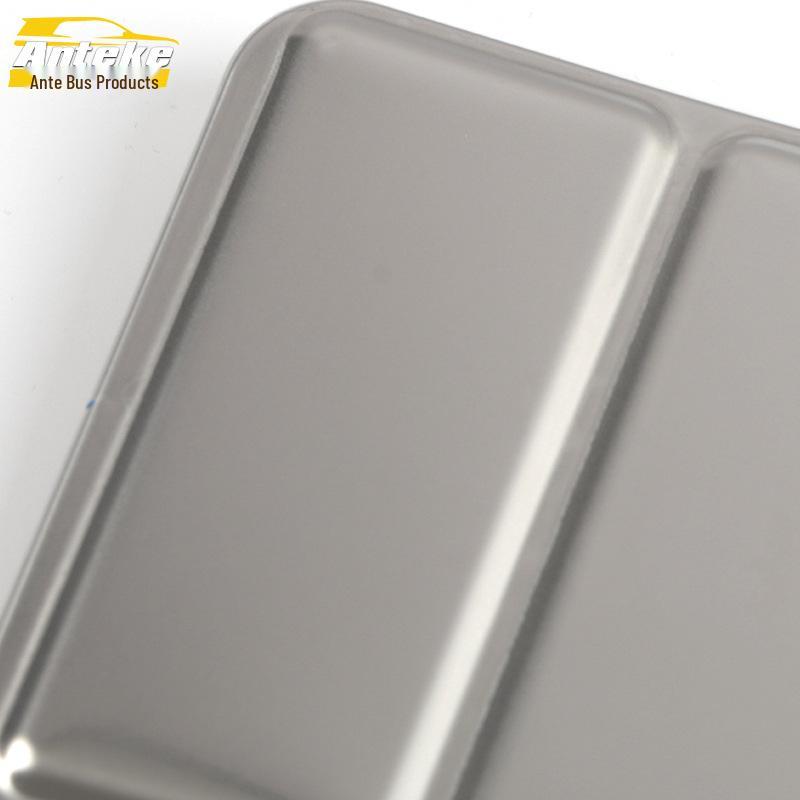 Stainless Steel Pedal Set for 22 EVOS: Includes Accelerator, Brake, and Rest Pedals.