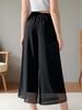 Spring/Summer 2026 European & American Casual Chiffon Wide-Leg Pants: Hot Selling Loose-Fit Fashion