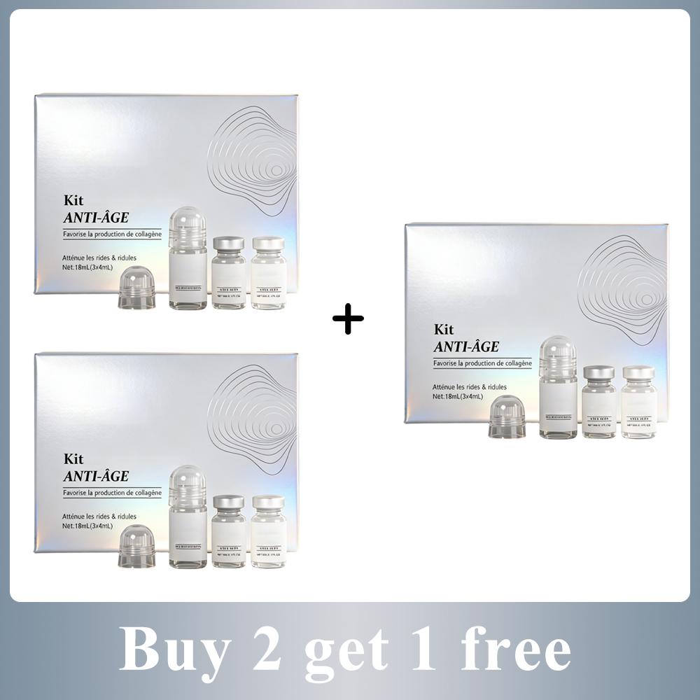 Deep Action Collagen Essence Anti-Wrinkle Lifting Hydrating Pore Refining Anti-Aging Care Set