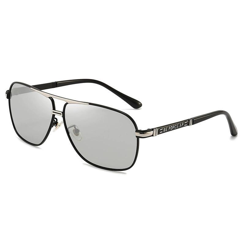 Day and Night Color Changing Sunglasses Men's Fancy for Driving Polarized Glasses Men Cycling Fishing Welding Sunglasses