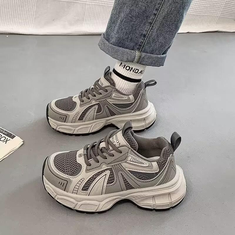 Dad Shoes Frühling und Herbst Neue Plateau-Schuhe Freizeitschuhe Größenerhöhende Sportschuhe