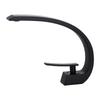 Retro Black Bathroom Faucet - Single Handle Vintage Basin Mixer, Hot/Cold Wash Tap