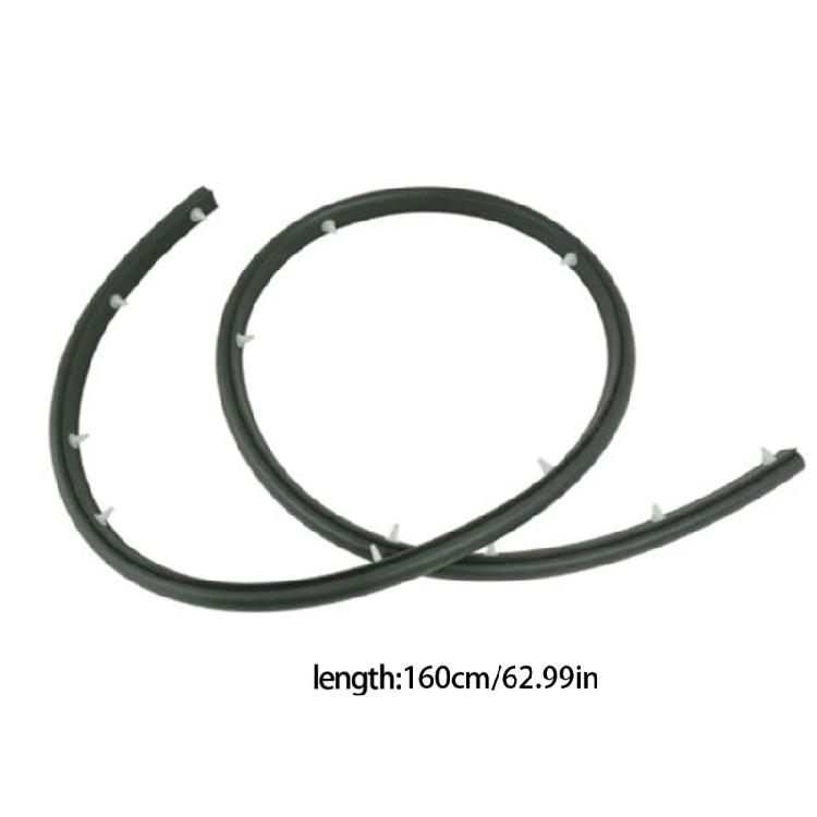 Strisce Sigillanti Flessibili per Cofano Auto Montaggio Diretto Gomma Resistente Agli Intemperie Riduzione Rumore per V93 V97 V98 V95 5902A054