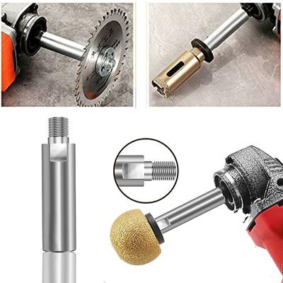 140mm Angle Grinder Extension Connecting Rod M14 Thread Adapter Rod for Rotary Polishing Pad Grinding Connection