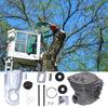 44mm Cylinder Piston Oil Seal Top End Rebuild Kit 503869971 Replacement for Husqvarna 340 345 350 Chain Saw