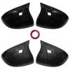 For Mercedes Benz C Class W206 2026 2026 2026 2026 Black Carbon Look Rear View Mirror Case Cover Accessories