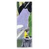 Miyamoto Towel Miyamoto Tenugui Hand Dyed with a Moomin Outdoors 33 X 51050 Towel, Design, Tent, Yellow, Approx. 100cm,