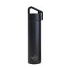 POKETLE HANG Stainless Steel Water Bottle with Handle Charcoal (180ml, Gray)