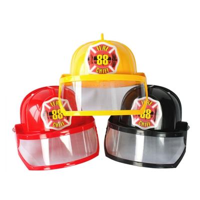 Kinder Feuerwehrhelm Kinder Feuerwehrmann Helm Kostümzubehör Feuerwehrmann Hartplastik Hut Feuerwehrmann Partyhelm