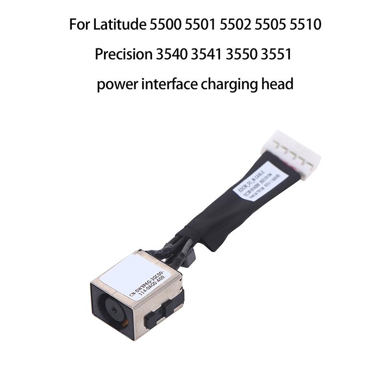 1/3 Stück Ladeanschlusskabel Laptop DC-Strombuchse für Latitude 5500 5501 5502 5505 5510 Precision 3540 3541 3550 3551