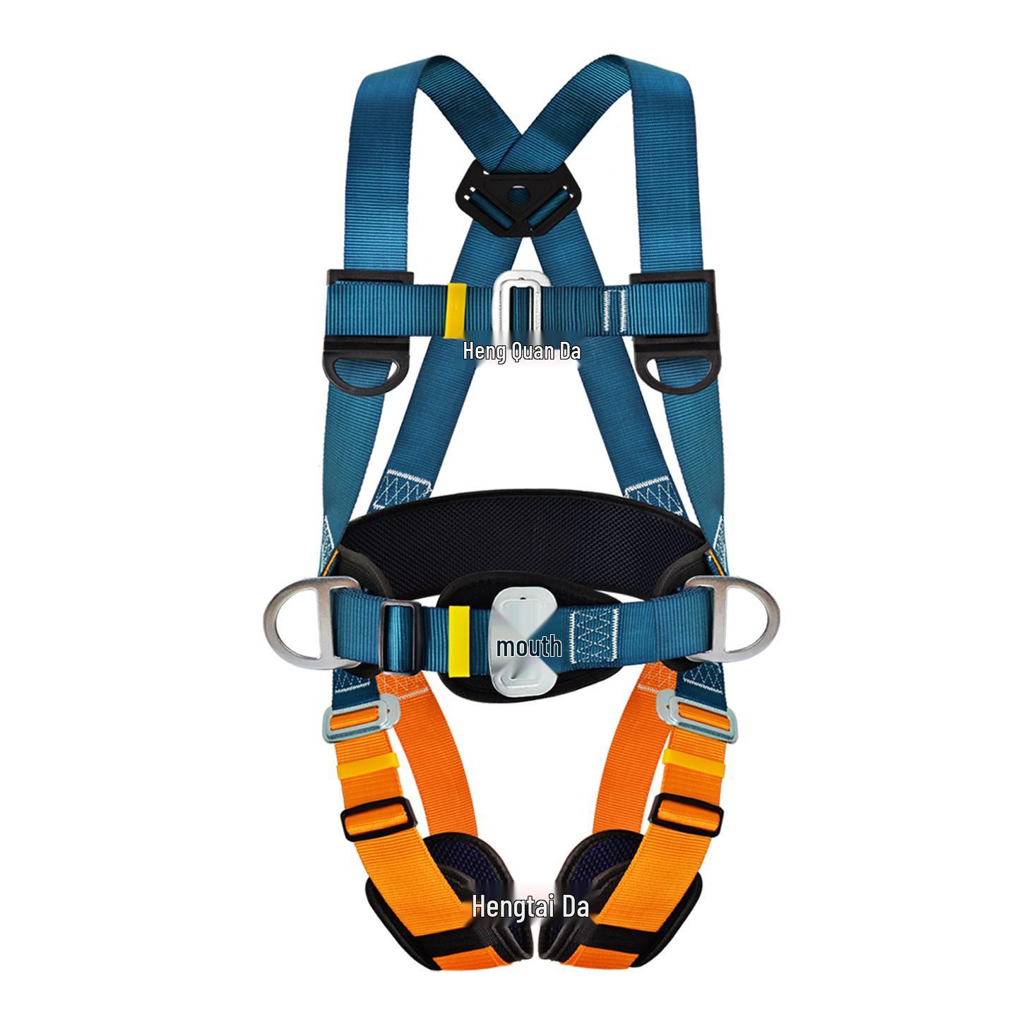 Five-Point Safety Harness with Double Hook