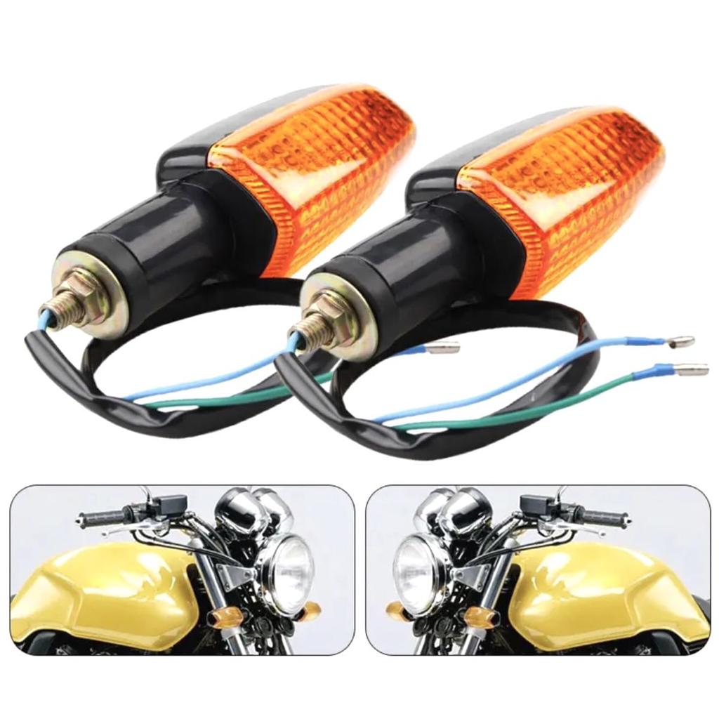 Deepa Ribusu Honda CB400SF NC31 Hornet Jade Turn Signal Amber Set of 4 Custom Replacement Genuine Replacement