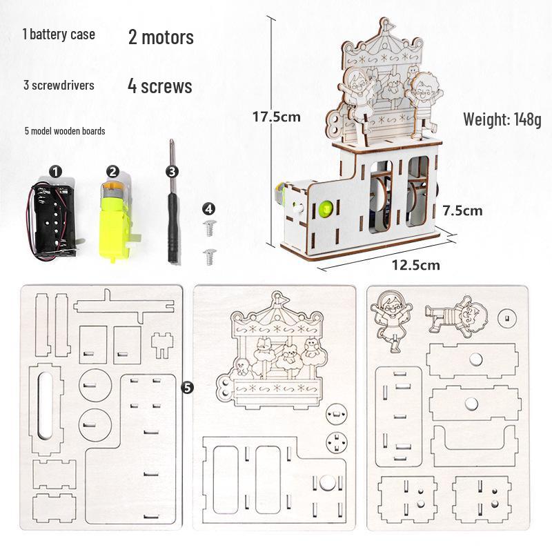 DIY Amusement Park Science Kit for Kids - Fun & Educational