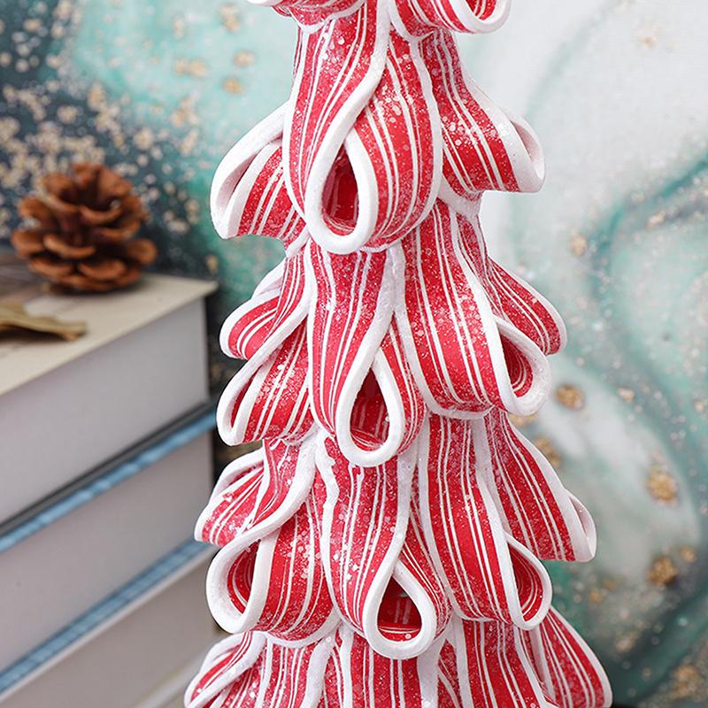 Christmas Tree Table Decoration Fondant Chocolate Candy Cane Christmas Tree Ornament Christmas Fantasy Desktop Decoration