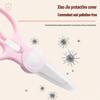 Portable Stainless Steel Baby Food Scissors for Chopping Meat, Vegetables & Noodles