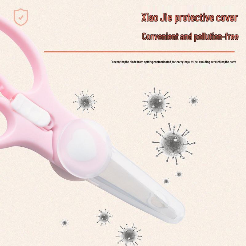 Portable Stainless Steel Baby Food Scissors for Chopping Meat, Vegetables & Noodles