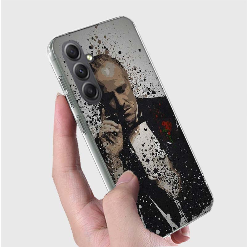 -The Godfather Phone Case for Samsung A16 A26 A36 A56 A17 A37 A57 A07 A06 A02S A03 A04S A05S Galaxy Note 20 10 A50S A71 A51 A31